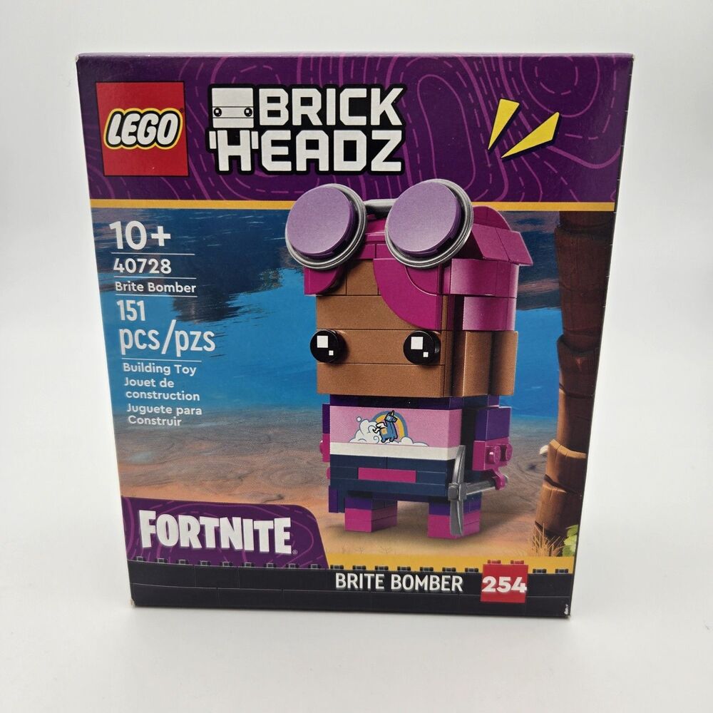 LEGO BrickHeadz Fortnite Brite Bomber Set 40728 144pcs 2024 Sealed